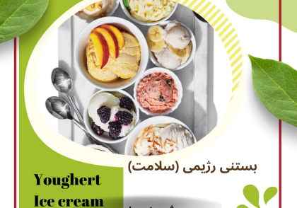 بستنی میوه ای (کم کالری)Vegan Ice cream