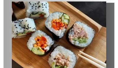 “کارگاه آموزشی: ” انواع سوشی ”