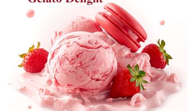 آموزش ژلاتو توت‌فرنگی و خانواده بری‌ها در مؤسسه آفتاب پارسه